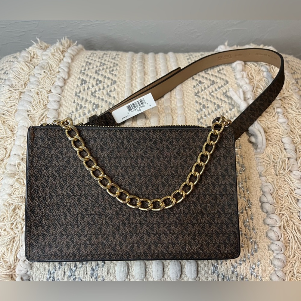 New Authentic Michael Kors Fanny Pack Belt Waist Bag Size Small